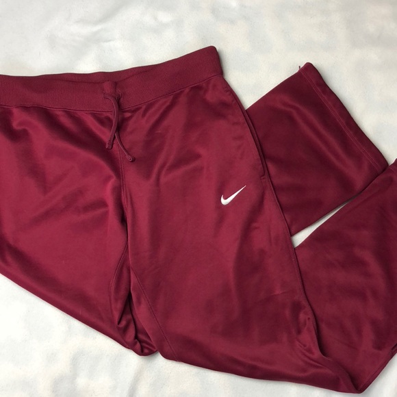 Nike Other - Men’s Nike Therma-Fit Zipper Sweatpants Maroon
